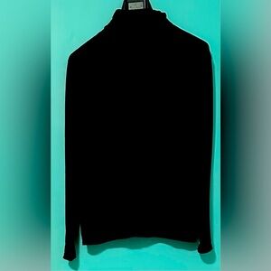 Men's Blue Turtleneck Sweater